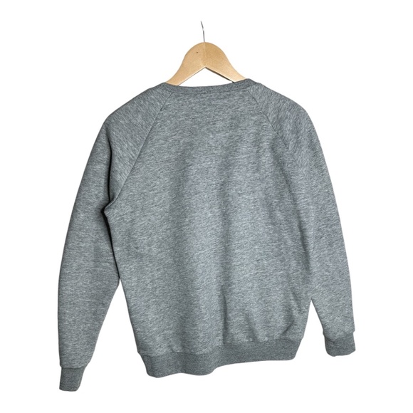 BCBGMaxAzria Heather‎ Grey Bead Embellished Sweatshirt Size S - Picture 2 of 7